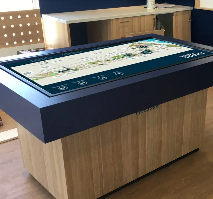 Shorehaven interactive map table